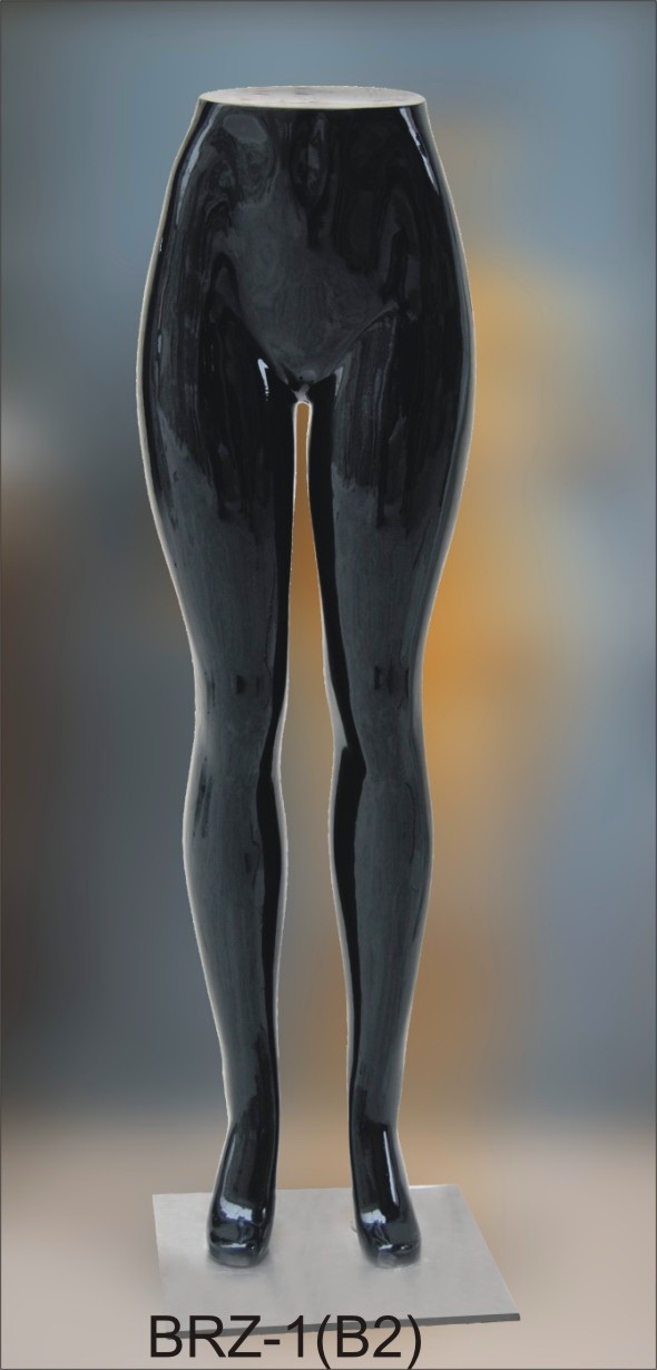 Манекен ноги женские 121 см черный